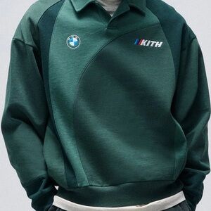 Kith BMW Nelson Rugby Sweatshirt in Vitality
